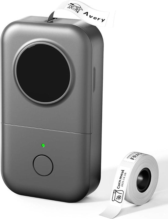 Etichettatrice - Stampante Etichette - Stampante Bluetooth - Etichettatrice - Stampante Etichette - Carta Etichette - Inclusa Roulata Etichette