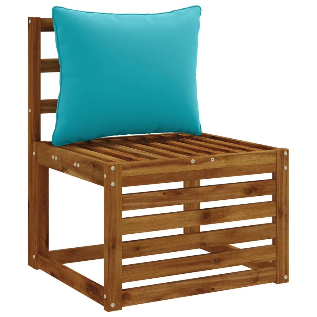 Cuscino per Schiena a 1 Pezzo PUTTEN 100% Poliestere Turchese 946961