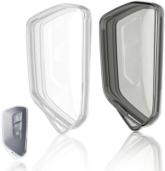Sostituti di Chiave per Auto - 2 Pezzi - Copertura in TPU - Protezione Silicone - Adatto per VW Lamando/ID.4X/ID.3/Golf 8 - Forma Perfetta - Chiave per Auto