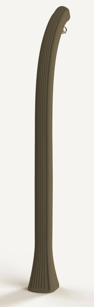 Doccia Solare da Esterno Giardino 23L Miscelatore Arkema Happy Dove Gray