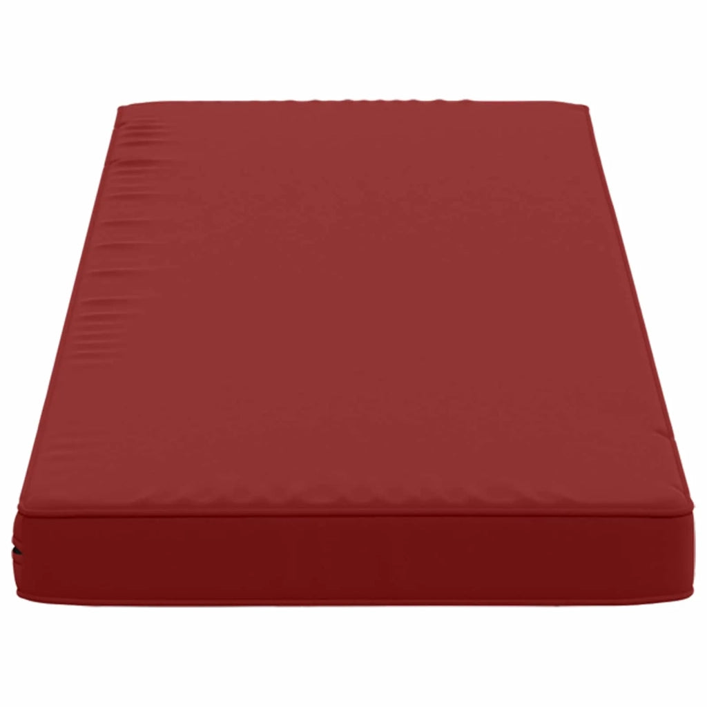 Cuscino per Panchina a 1 Pezzo VUGHT 100% Poliestere Rosso Vino 951282