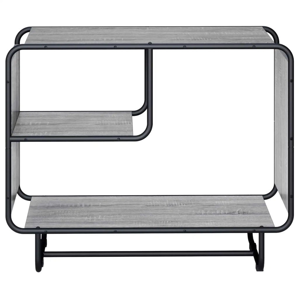 Credenza Sonoma grigio 80 x 37,5 x 64,5 cm Legno ingegnerizzato 8007933