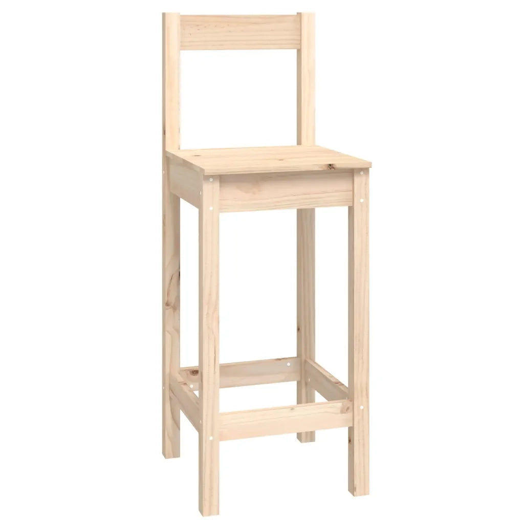 Set da Bar 9 pz in Legno Massello di Pino 3124722