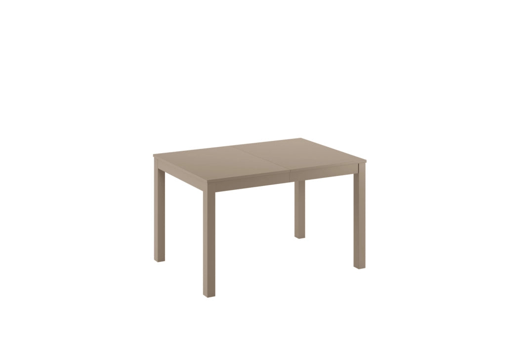 Tavolo Traffic Allungabile 130/210 cm in Melaminico Tortora con Gambe in Faggio Massello - Design Salvaspazio Moderno