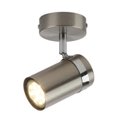 Faretto soffitto moderno nickel satinato orientabile GU10 Italux