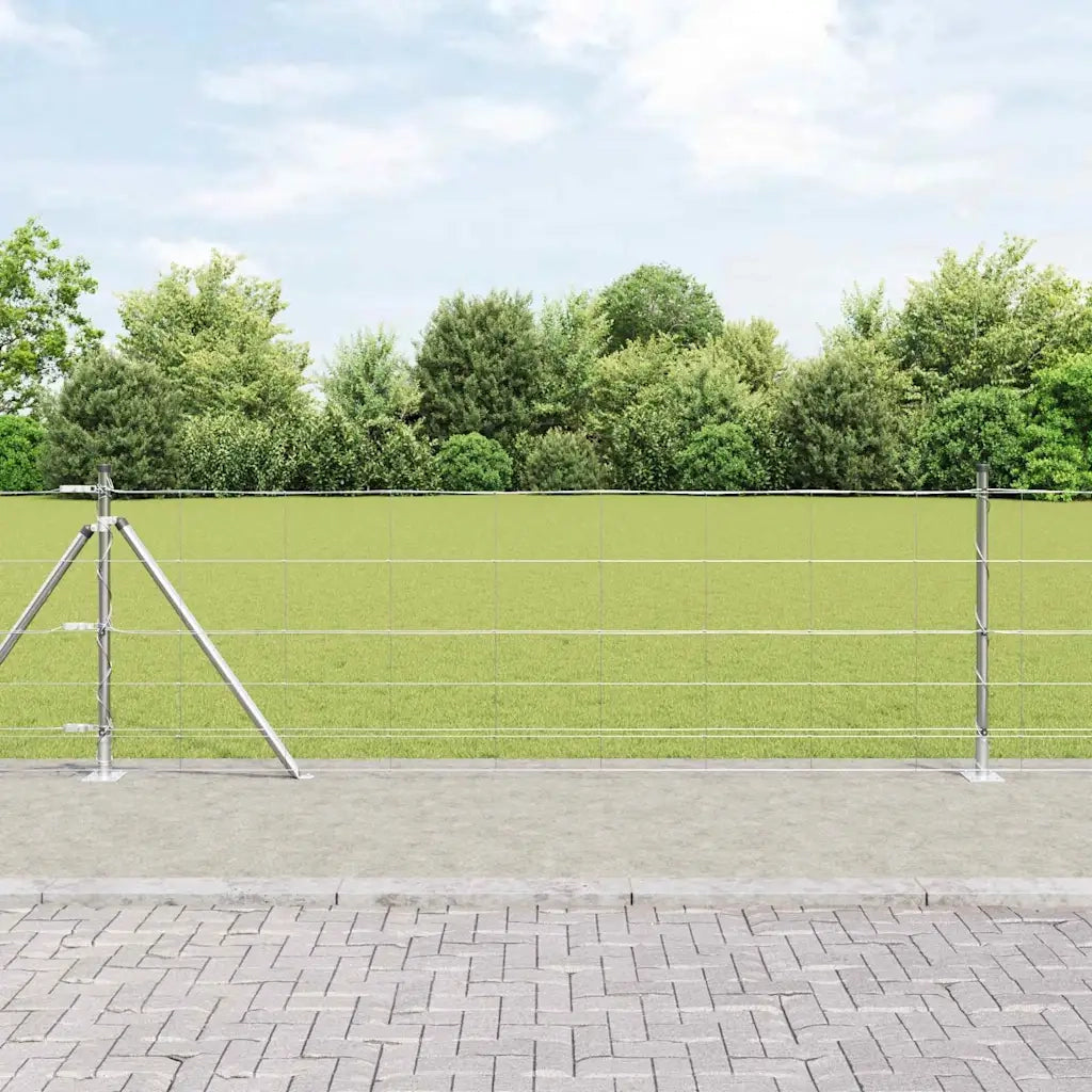 Palo della recinzione Zincato 100 x 0,8 m Acciaio