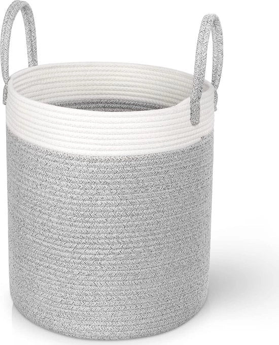 Asciugamano pieghevole intrecciato con maniglie portatili – Ideale per bambini, organizzatore per bagno e soggiorno