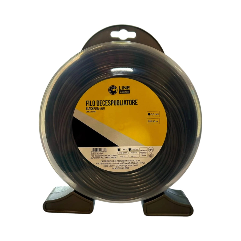 FILO DECESPUGLIATORE TON BLACKPLUS-ALU-R 3,0MMX50M