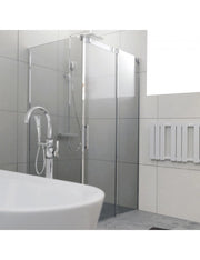 OCEAN 203 RIHO 100x100 x195cm box doccia angolare destro con porta scorrevole