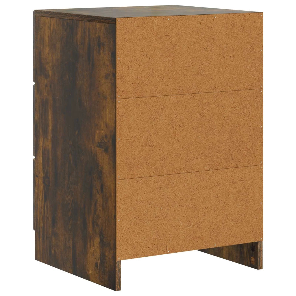 Armadio da Notte Rovere Fumo 43 x 41 x 63,5 cm 895710