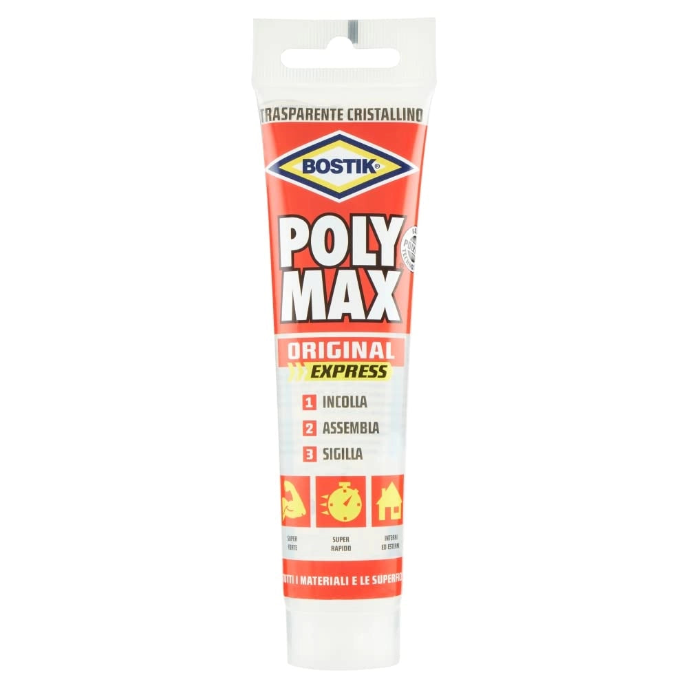 Bostik Polymax Original Express Trasparente 115 g 2 Pezzi