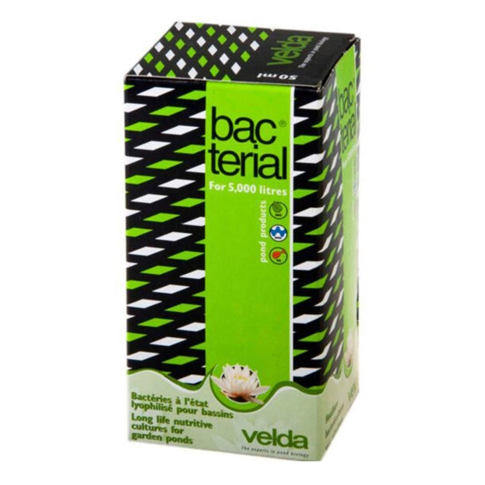 Velda Bacterial - attivatore batterico in polvere per laghetto Formato: 50 ml