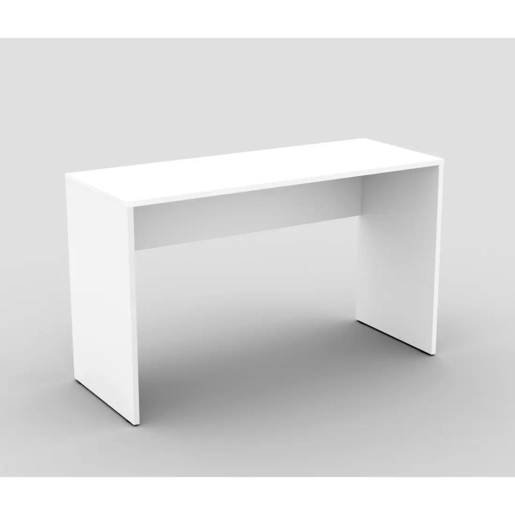 Scrivania bianca MELTO 130 cm – Design moderno, durevole e ideale per il telelavoro o la camera degli adolescenti