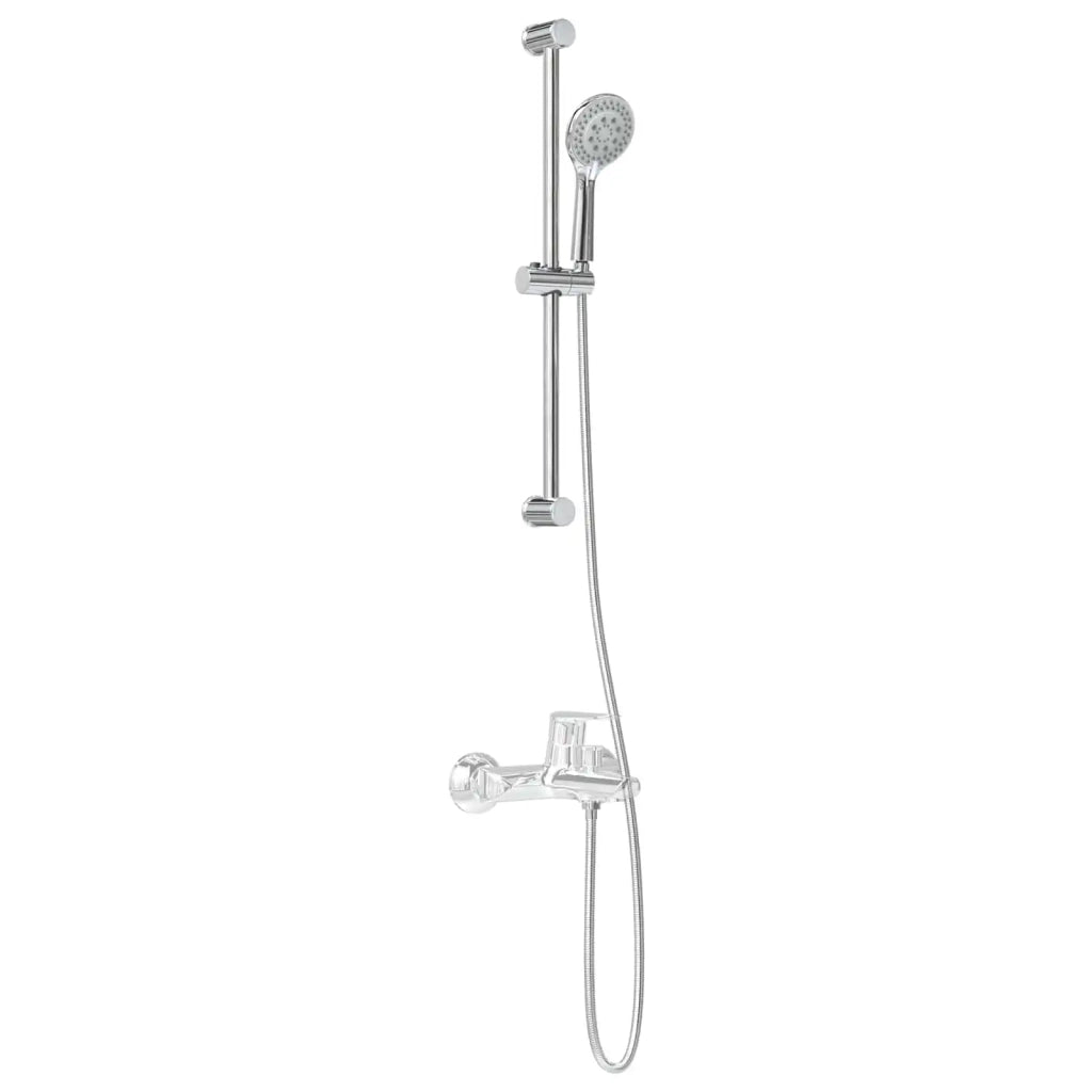 Set di Sistema Doccia Cromato 71 cm Acciaio Inox CFW3575962