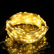 Stringa LED con 150 Luci LED Bianco Caldo 15 m PVC 330048