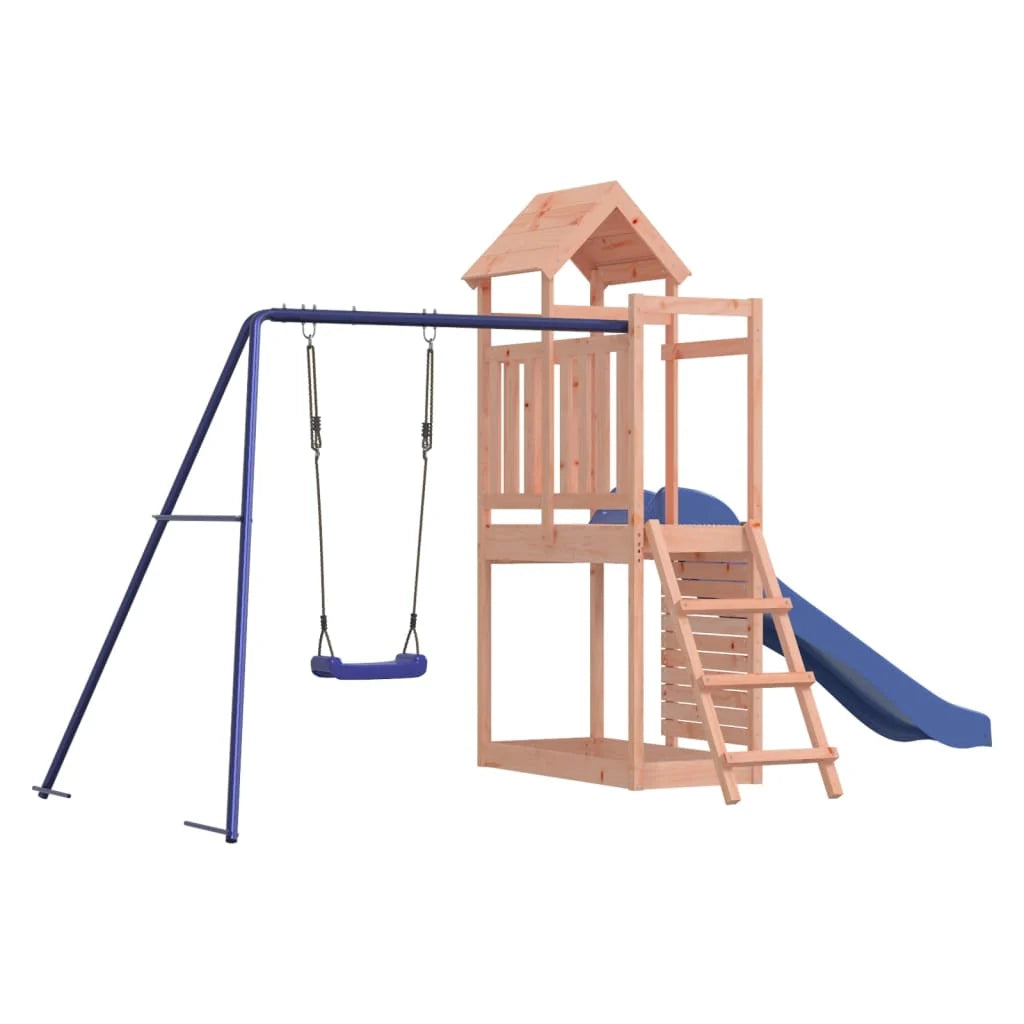 Area giochi esterna 434 x 186 x 214 cm in legno massello di abete Douglas 02_0004803
