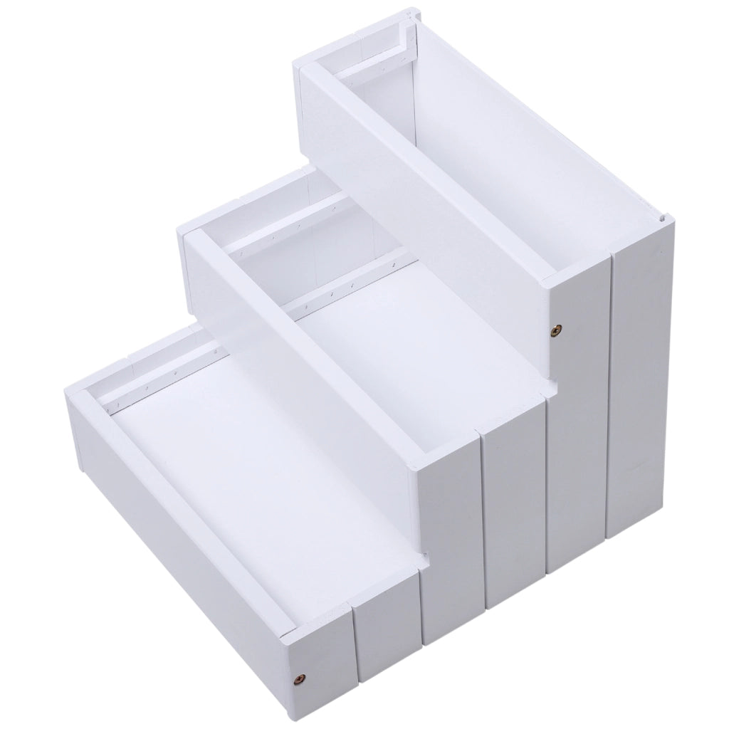 Scala per Cani 3 Gradini 38 cm ¨C zephmum ¨C Bianco