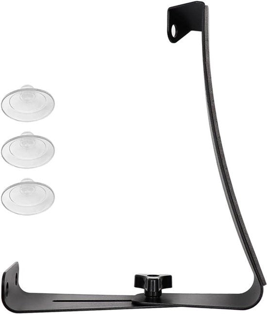 Supporto per Chitarra - Regolabile - Modello Classico - Sostegno - Riposo per Manico - Adatto per Chitarra Classica e Elettrica - Nero.