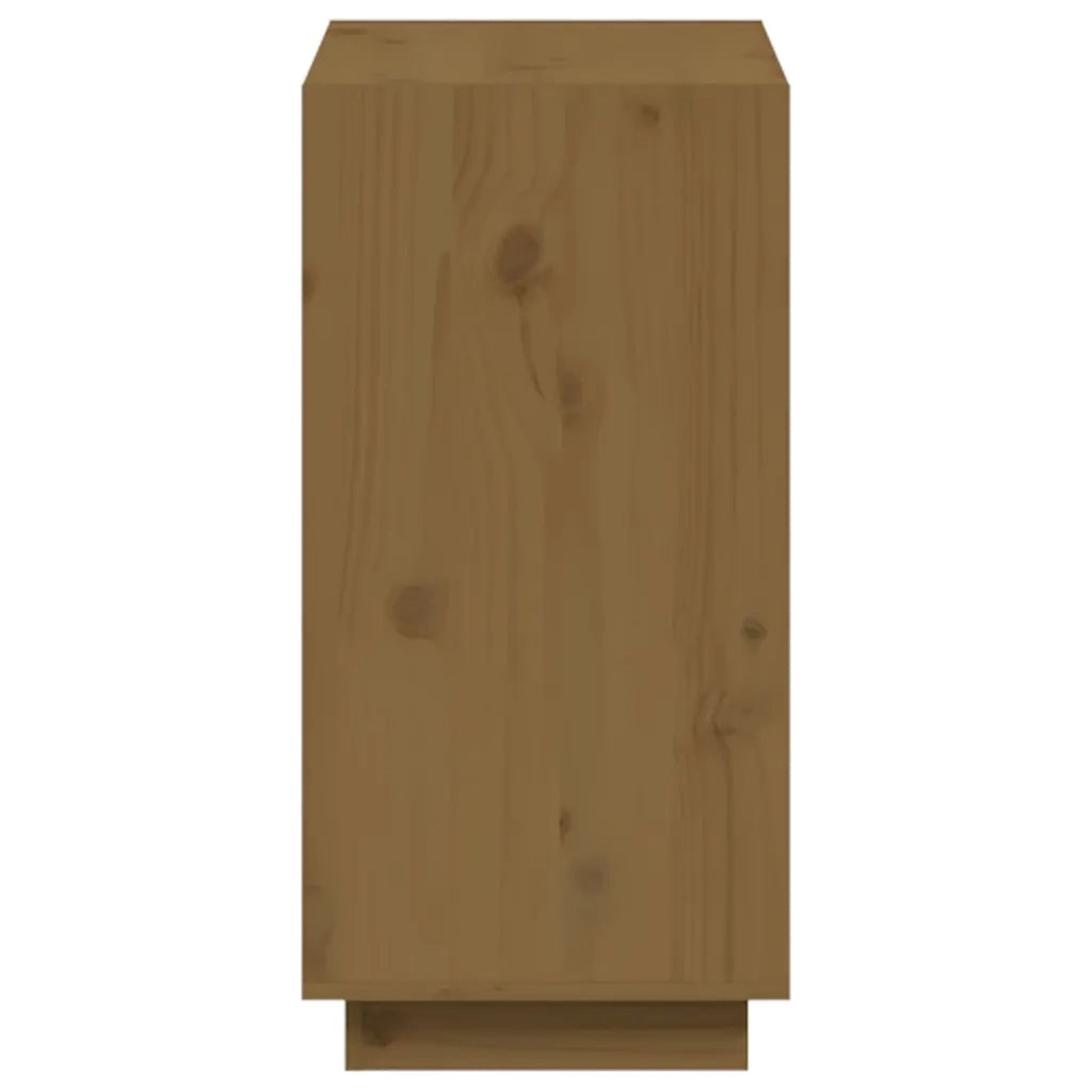 Libreria Marrone Ambra 60x35x71 cm in Legno Massello di Pino 810862