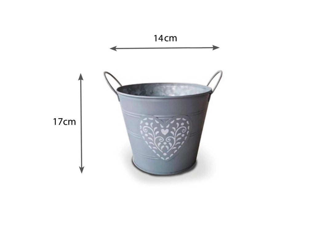 Portavaso Vaso Decorativo Per Fiori Piante Design Interno Esterno Waterlily - 17x14 - Waterlily
