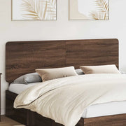 Testiera-Testata-Testiera Decorativa Rovere Marrone 180 cm Legno multistrato 666838