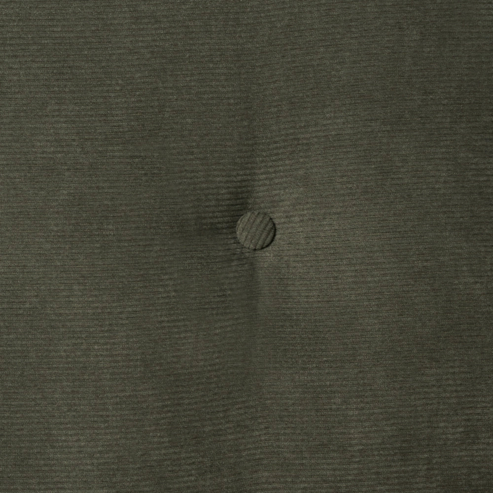 Poltrona retrò in velluto verde scuro imbottito con rivestimento in poliestere gambe in legno spessa seduta soggiorno moderno e minimalista