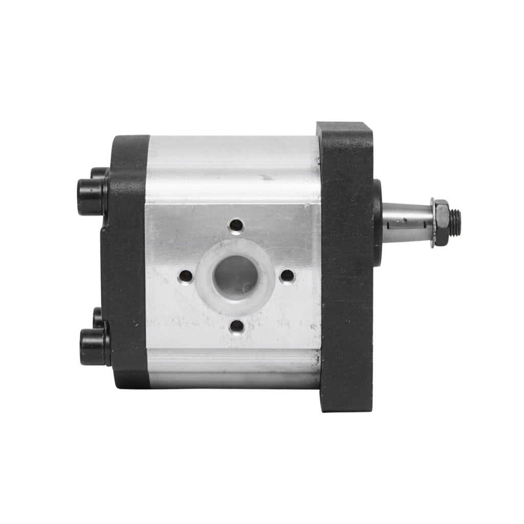Pompa idraulica 15 cm³/giro, rotazione destrorsa, compatibile con trattori Fiat, New Holland e UTB. Riferimenti OEM: 5129486, 5169039, 5179728