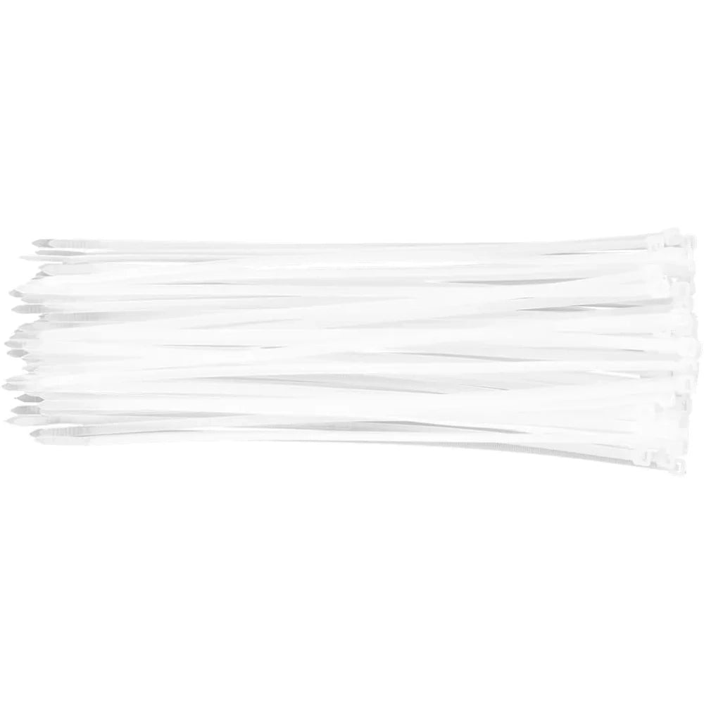 Topex 01-609 fascette a cravatta ta, 4.8 x 300 mm, bianco, 75 pez