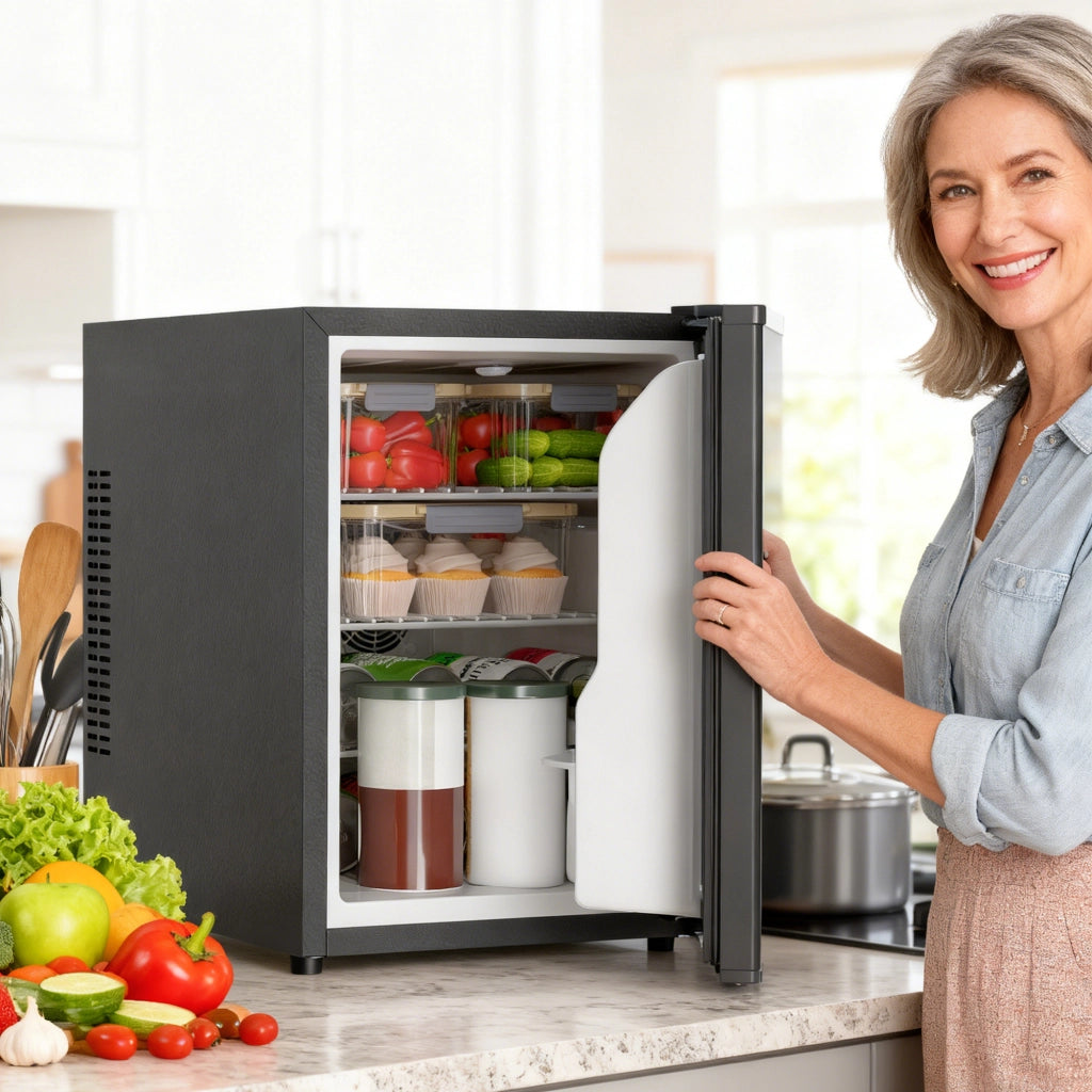 Mini Frigo 44L ¨C zephmum ¨C Nero 43x51x51.3cm