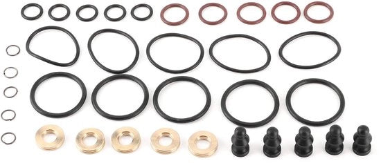Kit di riparazione per iniettori a carburante - 5 set - Adatto per motori TDI 1.2l/1.4l/1.9l/2.0l/2.5l - Corrosione resistente - Leggero - Prestazioni a lunga durata