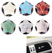 Sistema di ventilazione per auto - 6 pezzi di clip per ventilazione - Accessori decorativi - Design accattivante - Per donne/uomini - Profumo fresco - Ventilatore per auto