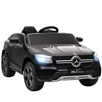 Macchina elettrica per bambini, 12V, telecomando 2.4G, 3 velocità, 105x68x50cm, Nero