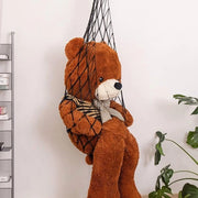 Cuscione Animale a Maglia Macramè, Piccoli Giochi di Fantasia, Organizzatore di Cornice per Bambini con Spazio per 4-6 Cuscini, Decorazione Bohemiana a Maglia per Esposizione, Rete per Cuscini Cudduranti