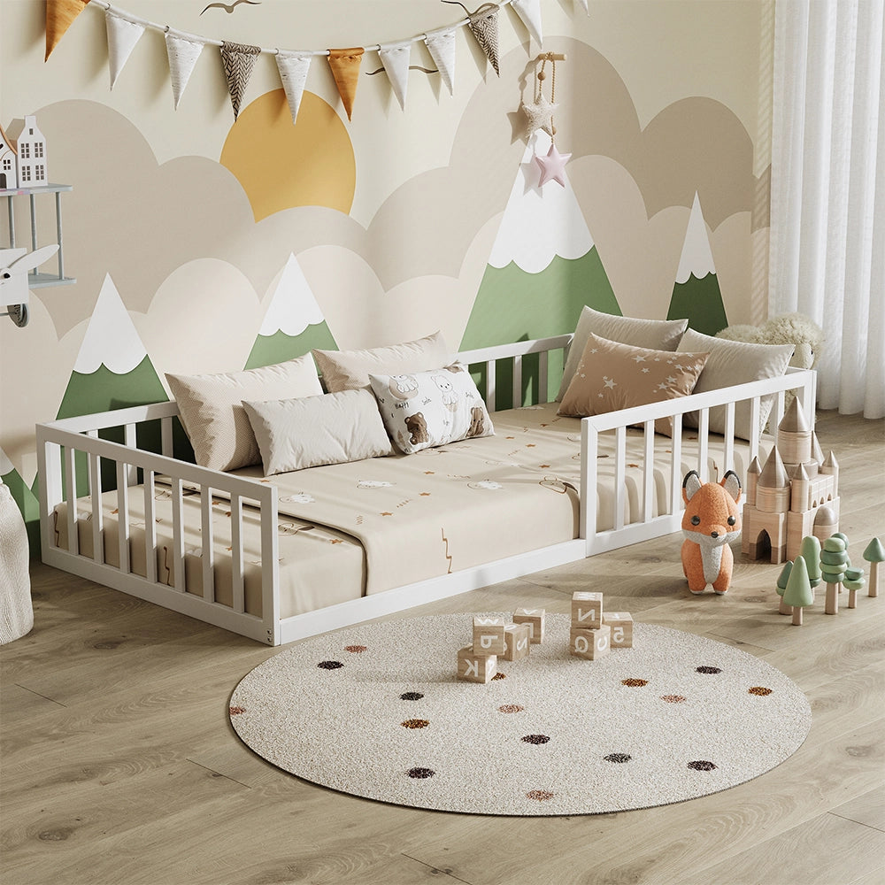 Vitalispa Letto per bambini Bianco 90x200 Senza materasso