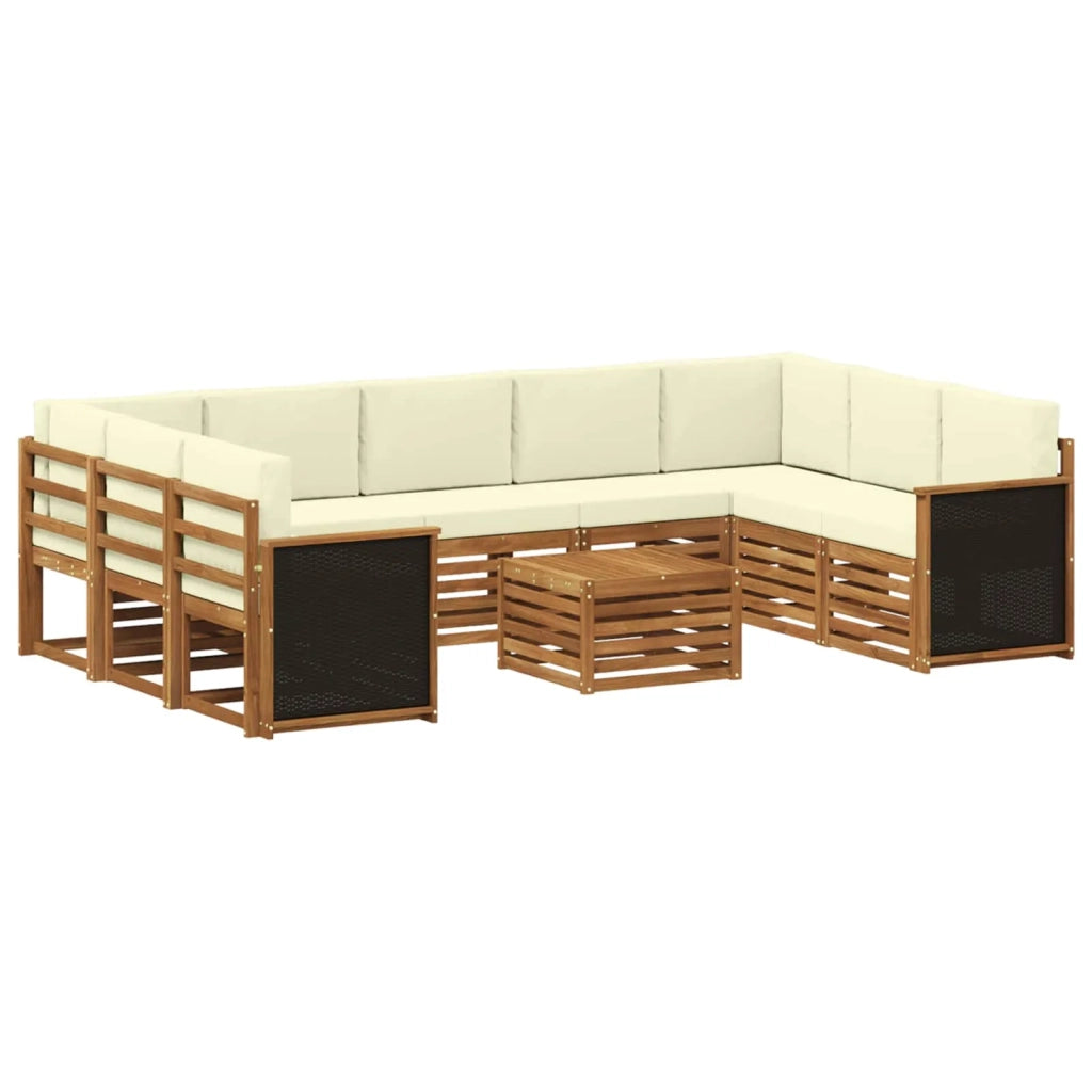 Set divani Legno di Acacia Massello 3384851