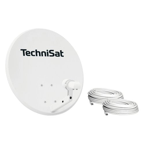 Kit parabola technisat 2060 2882 60 twin lnb con cavo 10m grey
