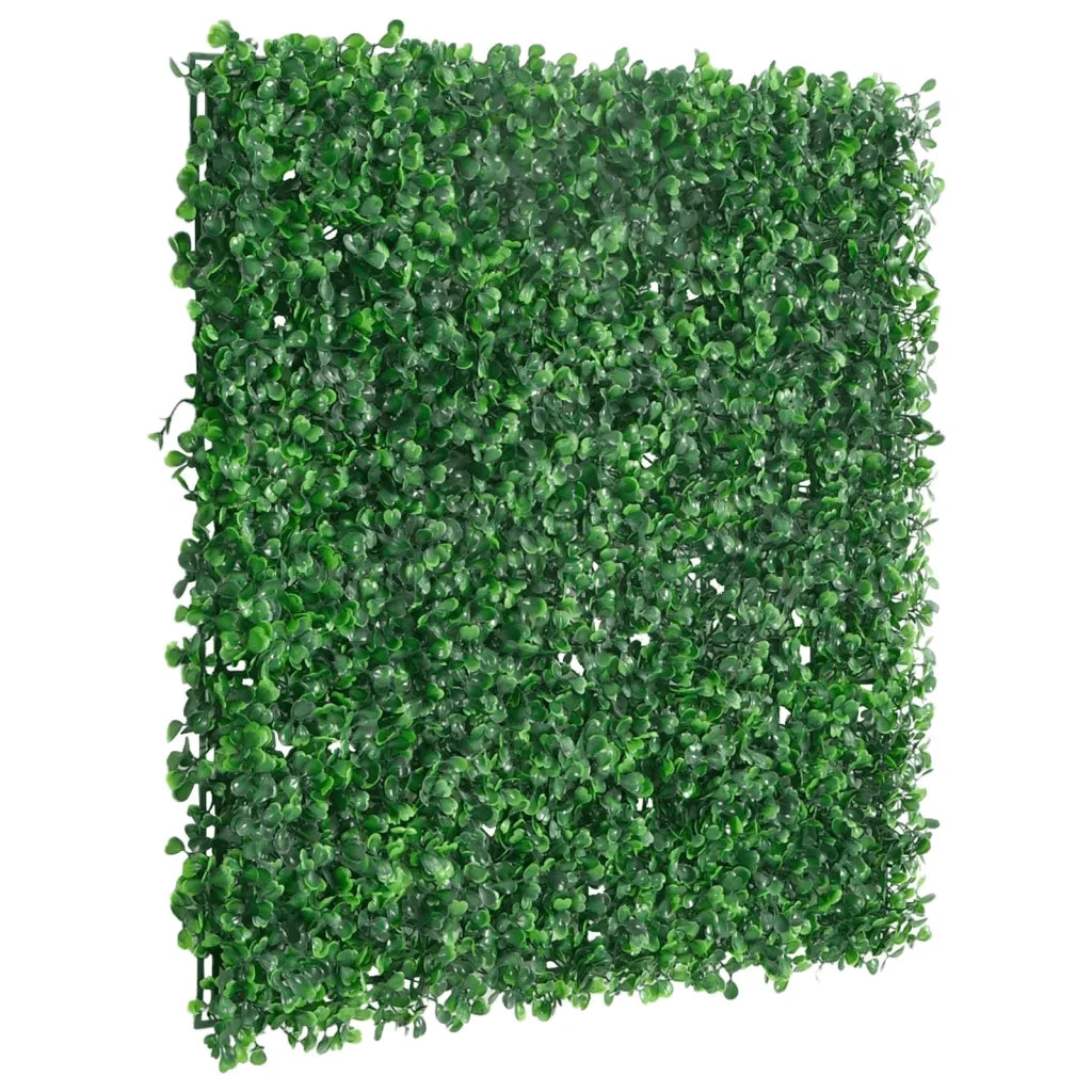 Recinzione Foglie Arbusti Artificiali 6 pz Verde 50x50 cm 366634