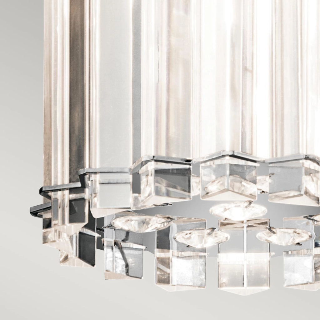 Lampada a sospensione Crystal Skye cromata 2xG9 Kichler
