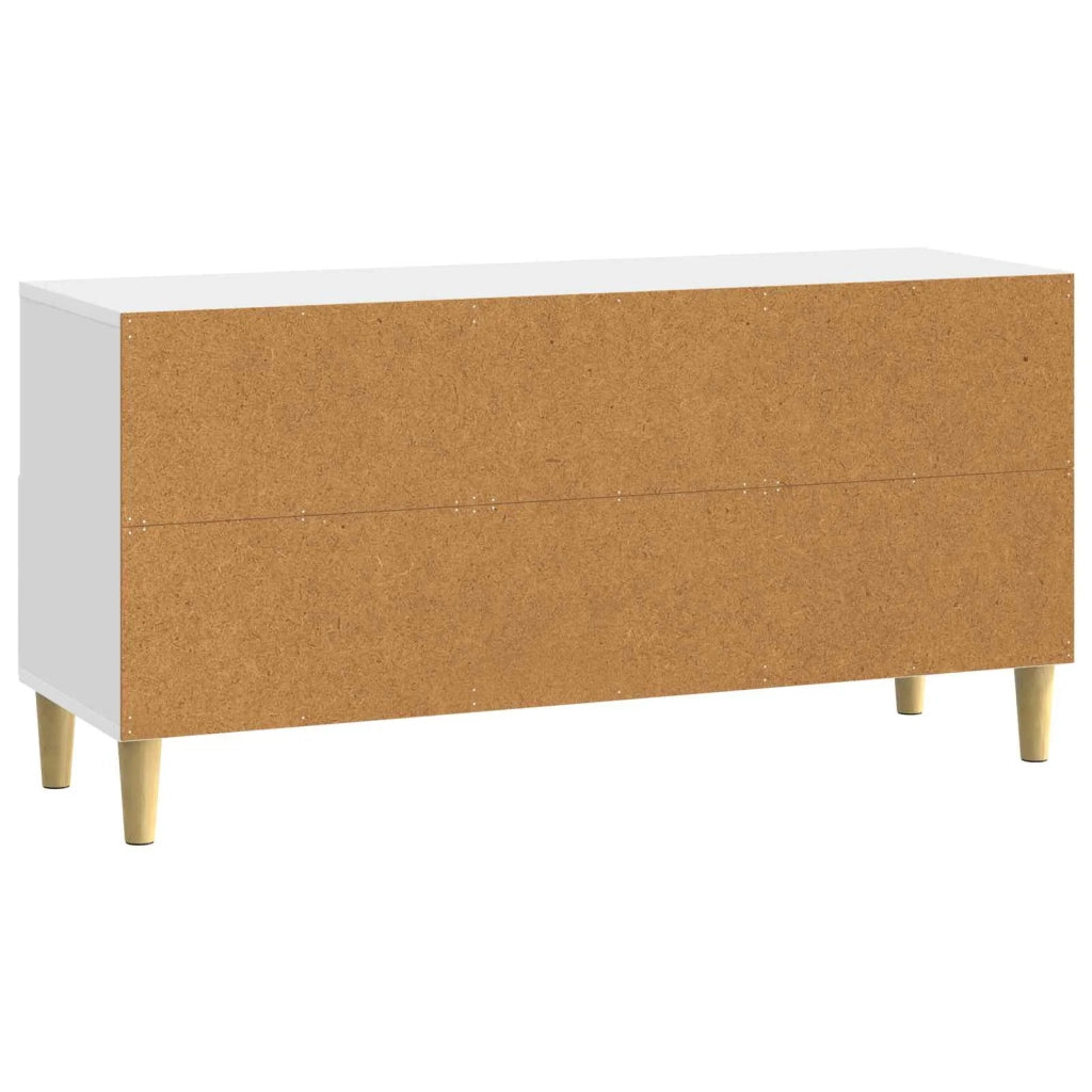 Mobile TV 102 x 34,5 x 50 cm Bianco Legno ingegnerizzato 895155
