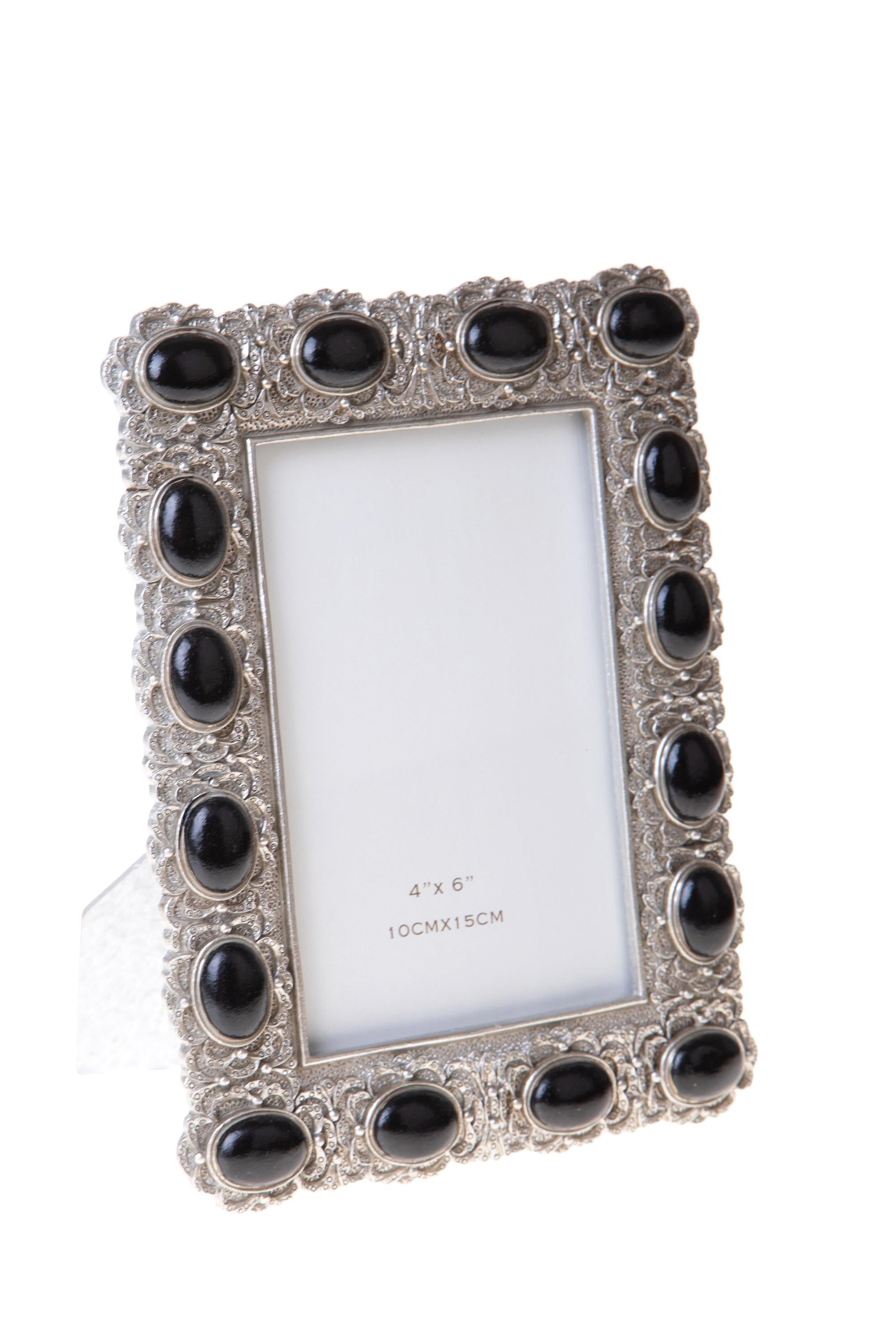 Set 2 Portafoto con Gemme 13x15 cm