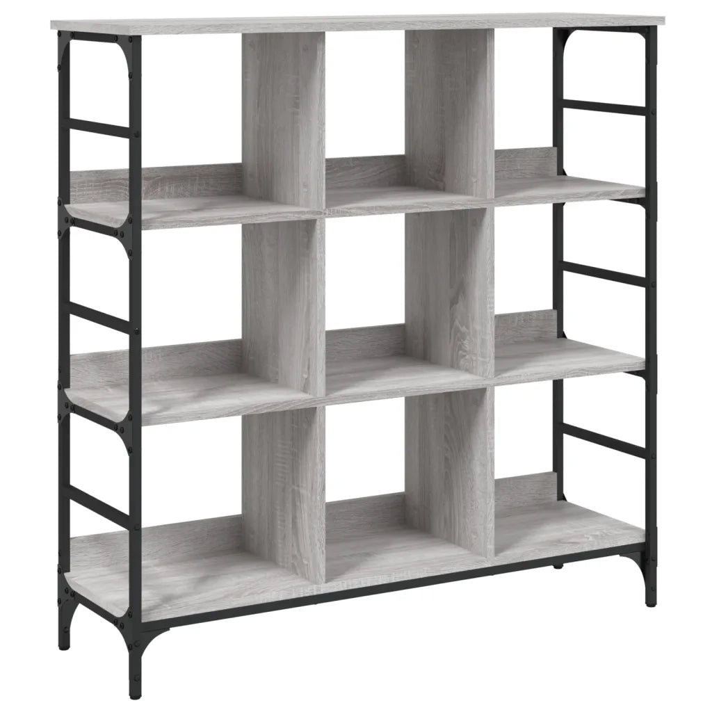 Credenza Grigio Sonoma 102x32x103,5 cm in Legno Multistrato 837730