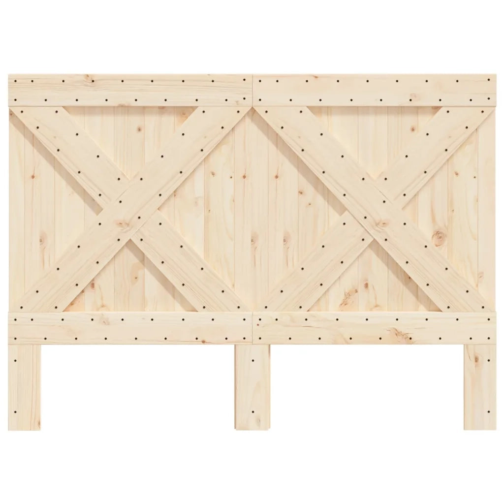 Testiera 140x104 cm in Legno Massello di Pinocod mxl 107382