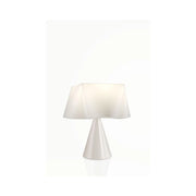Lampada da Tavolo Bianco in Plastica Cm. 28 x 32h