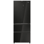 Haier HFR3718ENGB Libera installazione 402 L Nero