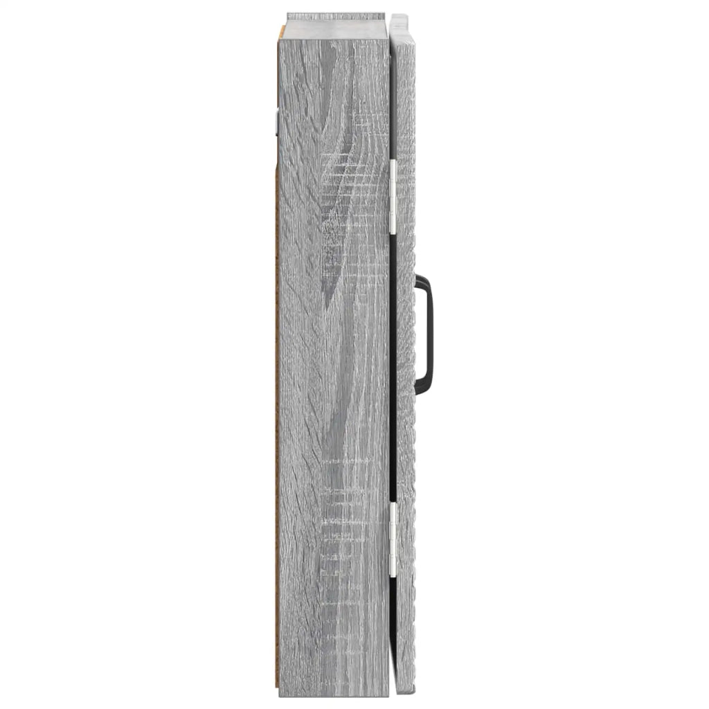 Armadio per Dartboard HOORN Sonoma grigio 52,5 x 10,5 x 53,5 cm 897331