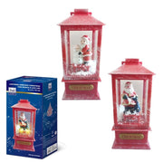MA MAISON LANTERNA INNEVATA CHRISTAMAS CON MUSICA E LUCI LED DIMENSIONI 9X9X19H CM - ASSORTITO