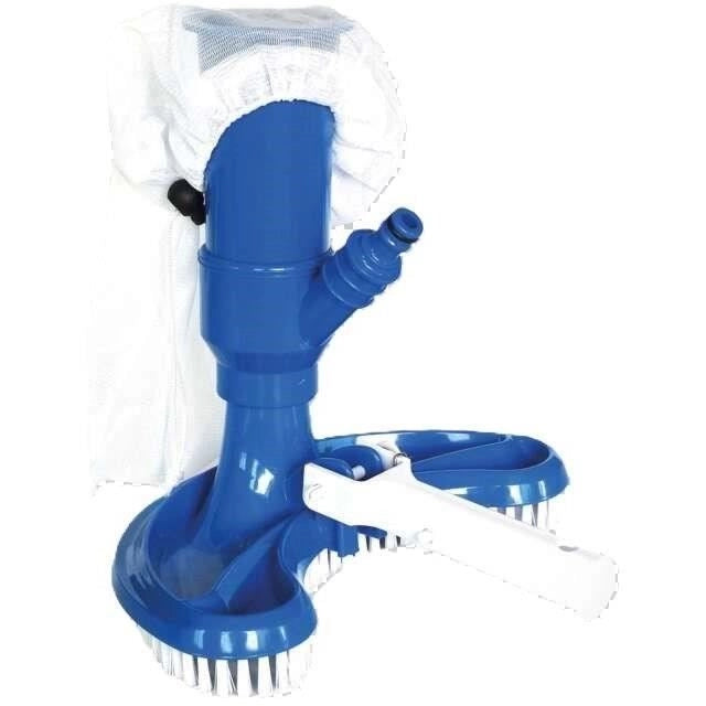 Aspirapolvere manuale BSI - Con tasca per detriti da piscina - 30 cm