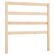 Testiera | Testata per Letto 95x4x100 cm in Legno Massello di Pino