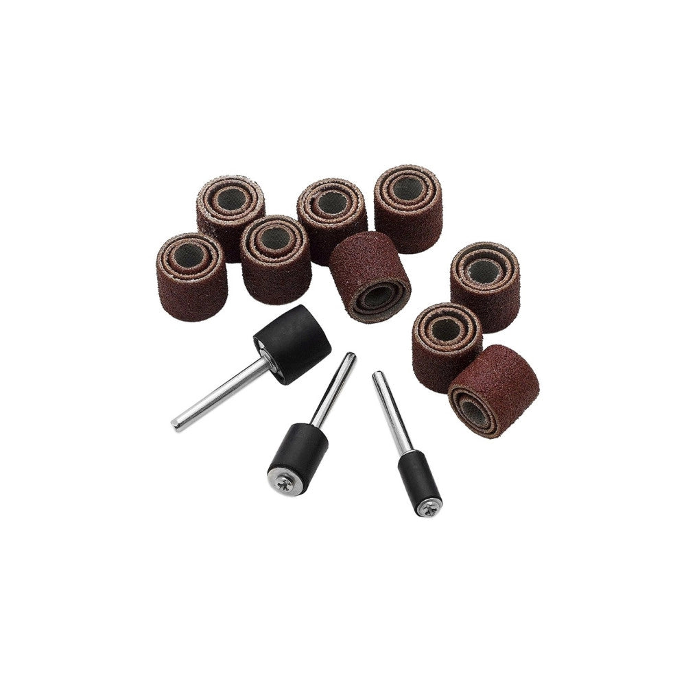 Trade Shop - Kit 51pz Accessori Mini Trapano Dremel Modellismo Tamburo Levigatura Leviga -