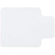 Tappetino per Sedia Ufficio Salvapavimento in Plastica, 90x120cm, Trasparente